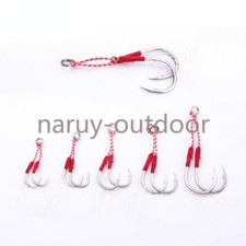 20 Stück Double Assist Haken Carbonstahl Jig...
