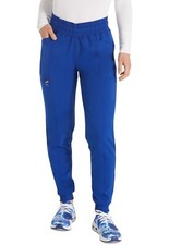 Dickies Women's Scrubs Mid Rise Jogger Tall Pant DK155TGAB Galaxy Blue Free Ship