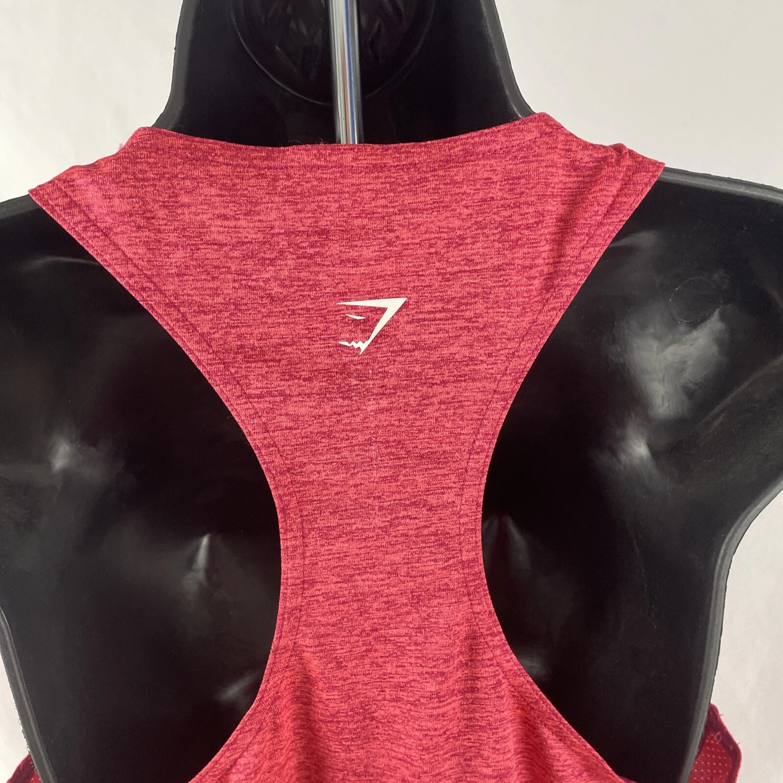gymshark racerback polyester training athletic gym tank-top