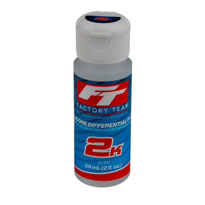 Factory Team Associated Silicone Diff Fluid 2,000 cSt #5451 2 fl.oz. 59mL