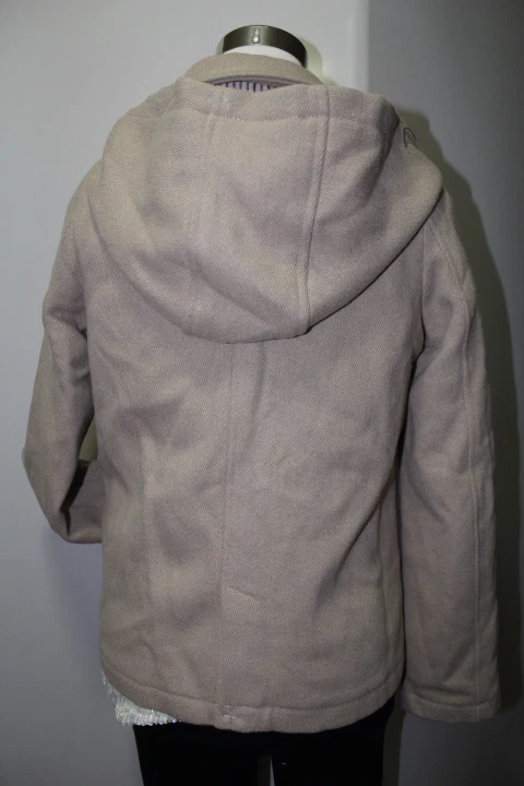 Nuevo Chaquetón Coffee Shop Junior's Marrón Claro/Pequeño/Doble Pecho Línea A  Foto 3 de 4