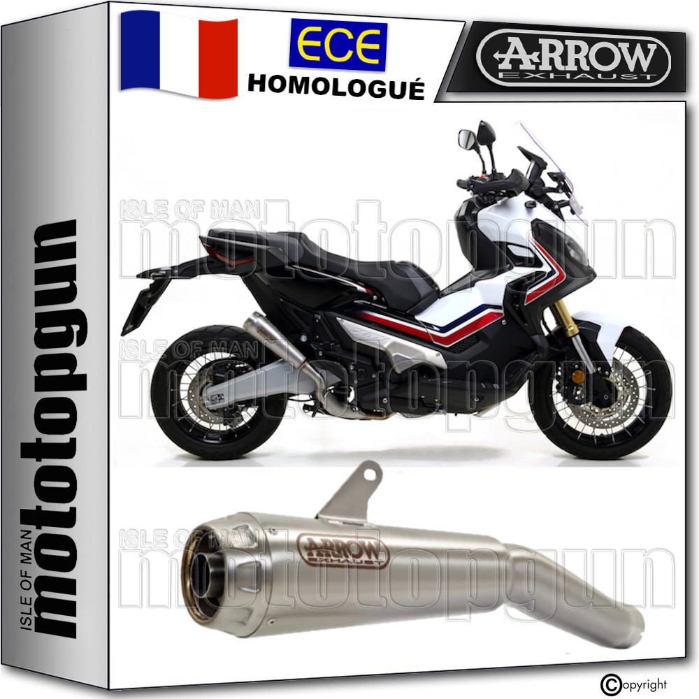 Pot Arrow Pro-Race Nichrom pour Honda X-ADV 750 2017 resolvez le manque de sonorite