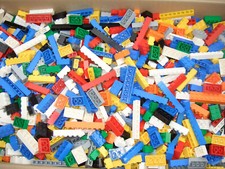 Lego Basic Grundbausteine über 300 Teile nur hohe bunt gemischt 
