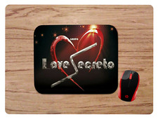 LOVE SECRETO DESIGN MOUSEPAD MOUSE PAD HOME OFFICE GIFT