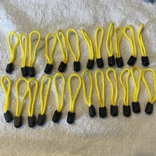 24 PACK 3"  ZIPPER PULLS TENTS BACKPACKS JACKETS Pants Shirts Bags Suit Case