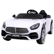 12V Kids Car 2 Seater Ride on Toy Electric 2*55W Power Wheels w/ Remote Control