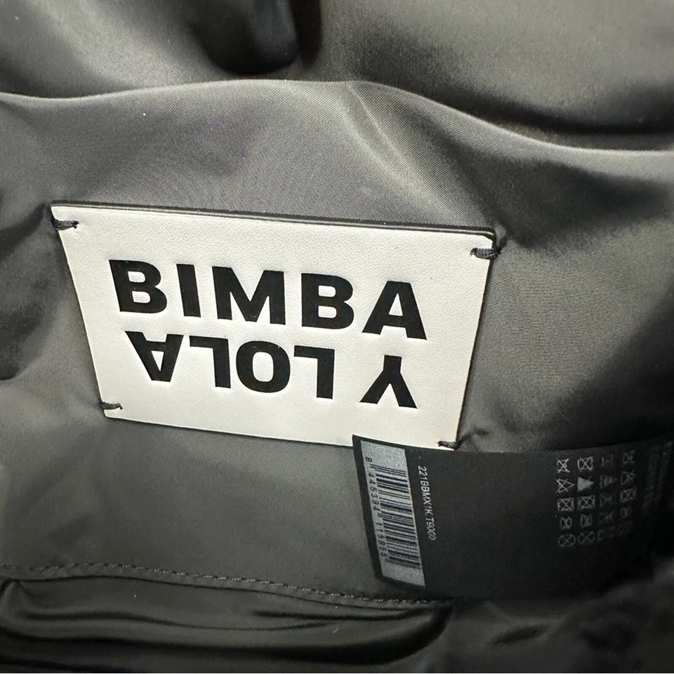 Bimba Y Lola Women's Black Small Quilted Cross-body Bag - Image 3 of 4