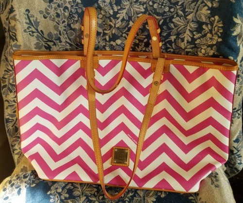 dooney and bourke chevron satchel
