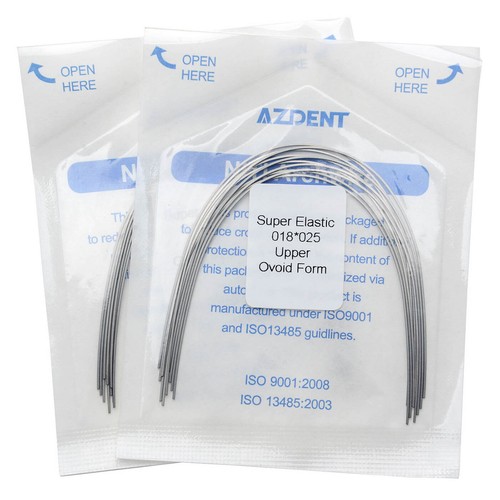 Dental Orthodontic Arch Wire Wires Oval Form Stainless Steel Round/Rectangular - Photo 163/208