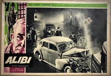 ALIBI - Lobby Card Originale Fotobusta - Martin Held, Eduard Hasse - 1955