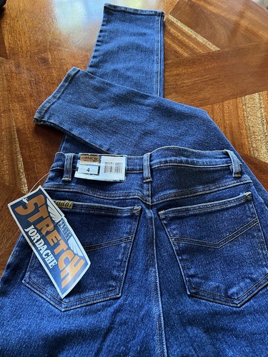 Jeans Vintage Jordache Lu Lu’s Art Wash - Taille 14, Délavage Clair, Neuf Avec étiquette