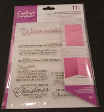 Crafter's Companion Stamp Size Warm Wishes