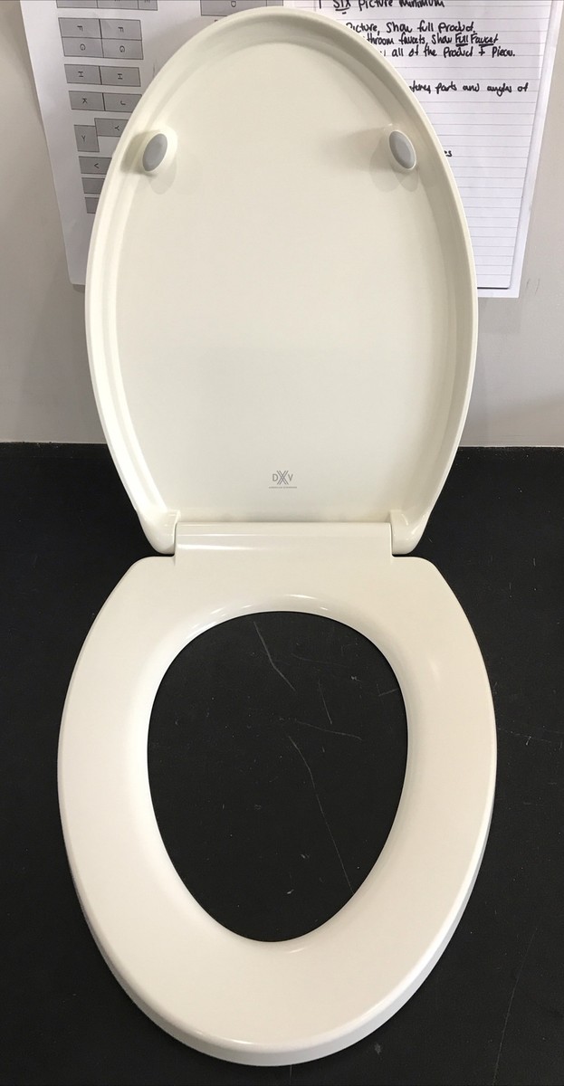DXV Toilet Seat Elongated Biscuit Color Finish Traditional