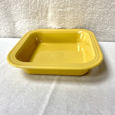 Fiesta Sunflower yellow 10” Square Baker casserole baking dish