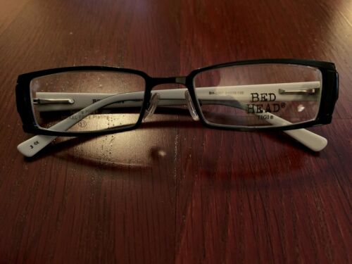 BED HEAD Unisex Brillengestell Brille Schwarz Weiß ❤️ BH-3007 135 Federscharnier - Bild 1 von 12