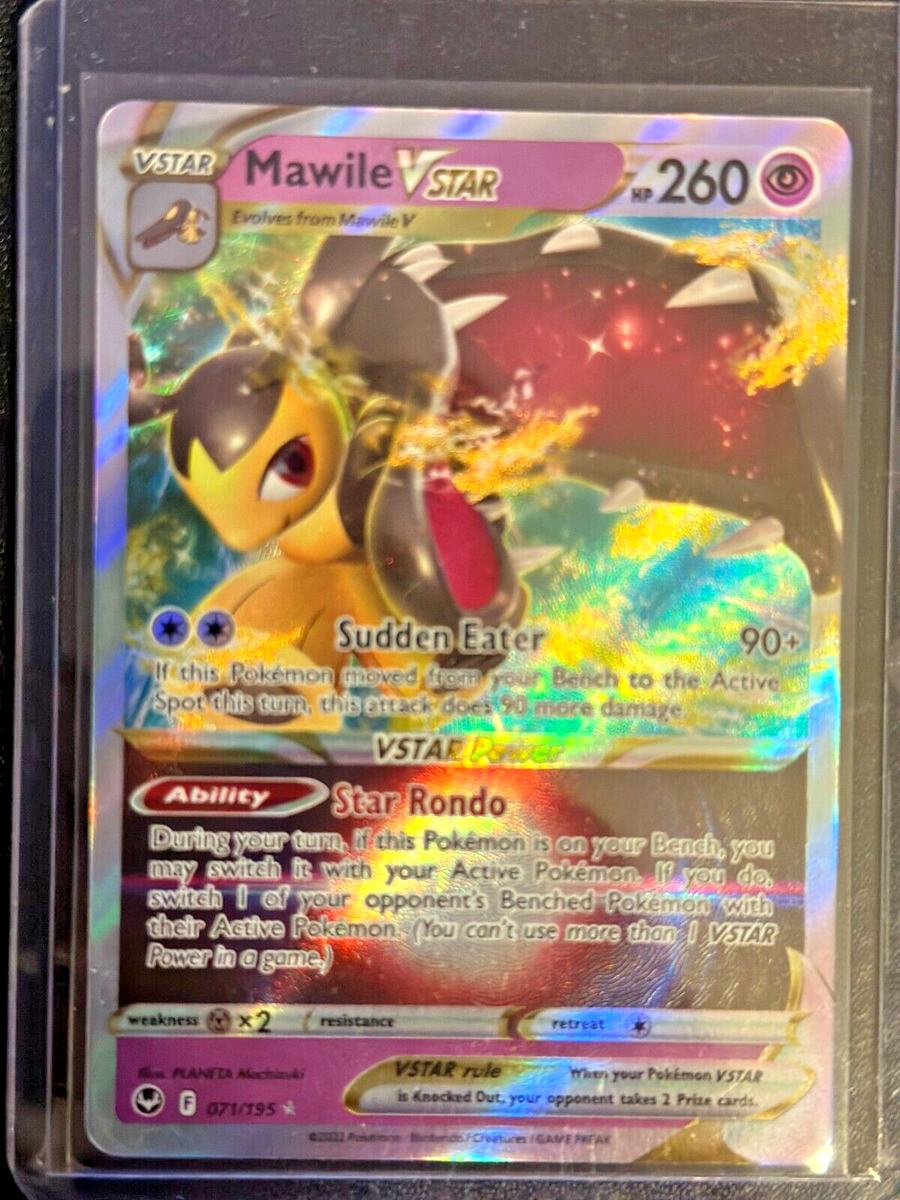 mawile vstar pokemon card value TCG - Ultra Rare - 071/195 - Silver Tempest your opponent takes 2 Prize cards Mawile VSTAR #48 Prices |