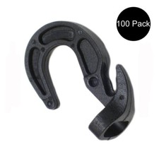 (100) Shock Cord Hooks Adjustable Ball Rubber Boat Bungee Tarp Bungie Cover