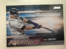 2018 Stadium Club Power Zone Gary Sanchez Yankees PZGS