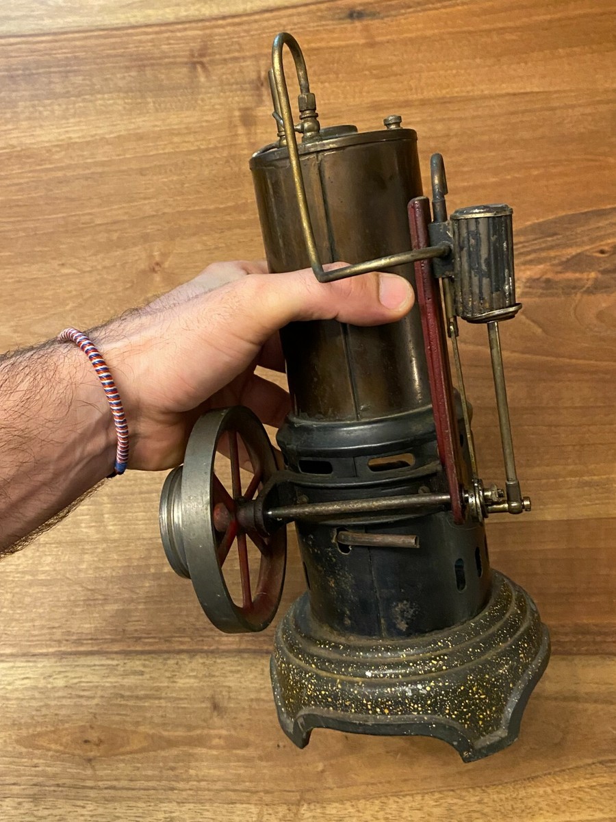 POINÇONNEUSE À VAPEUR Machine outils jouet Ancien Français EUR 35,00