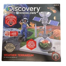 Discovery Mindblown Weather Terrarium Build and Play Kit 8 age