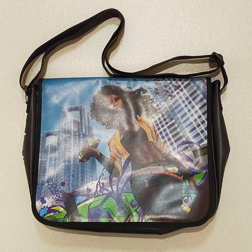 SPRAYGROUND ART DESIGN SHOULDER BAG USED FROM JAPAN eBay