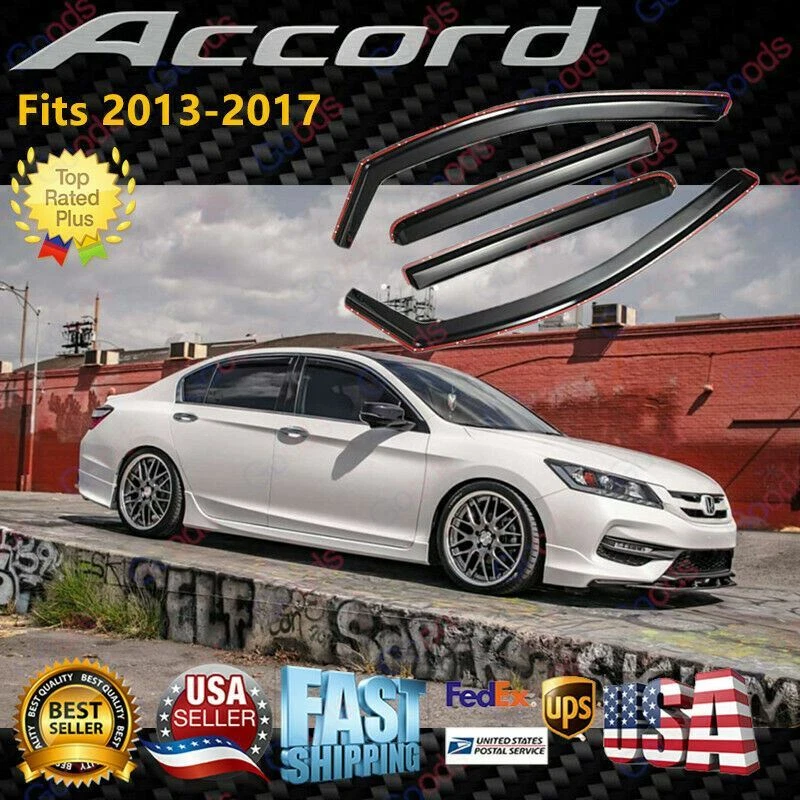 Rain guards for 2017 honda cheap accord