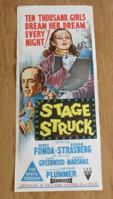 BÜHNE GEPRÄGT ORIGINAL 1958 KINO RKO DAYBILL FILMPLAKAT Henry Fonda 