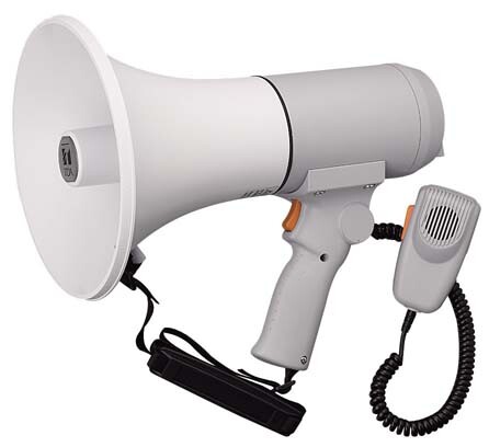 TOA Shoulder megaphone with handle 15W ER-3115 from japan new box