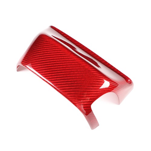 Red Real Carbon Fiber Full Interior Set Decor Cover Trim Kit for Corvette C8 20+ - Picture 134 of 444