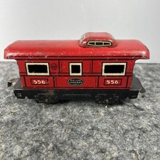 Vintage Marx Toys New York Central Lines 556 Caboose, O Gauge