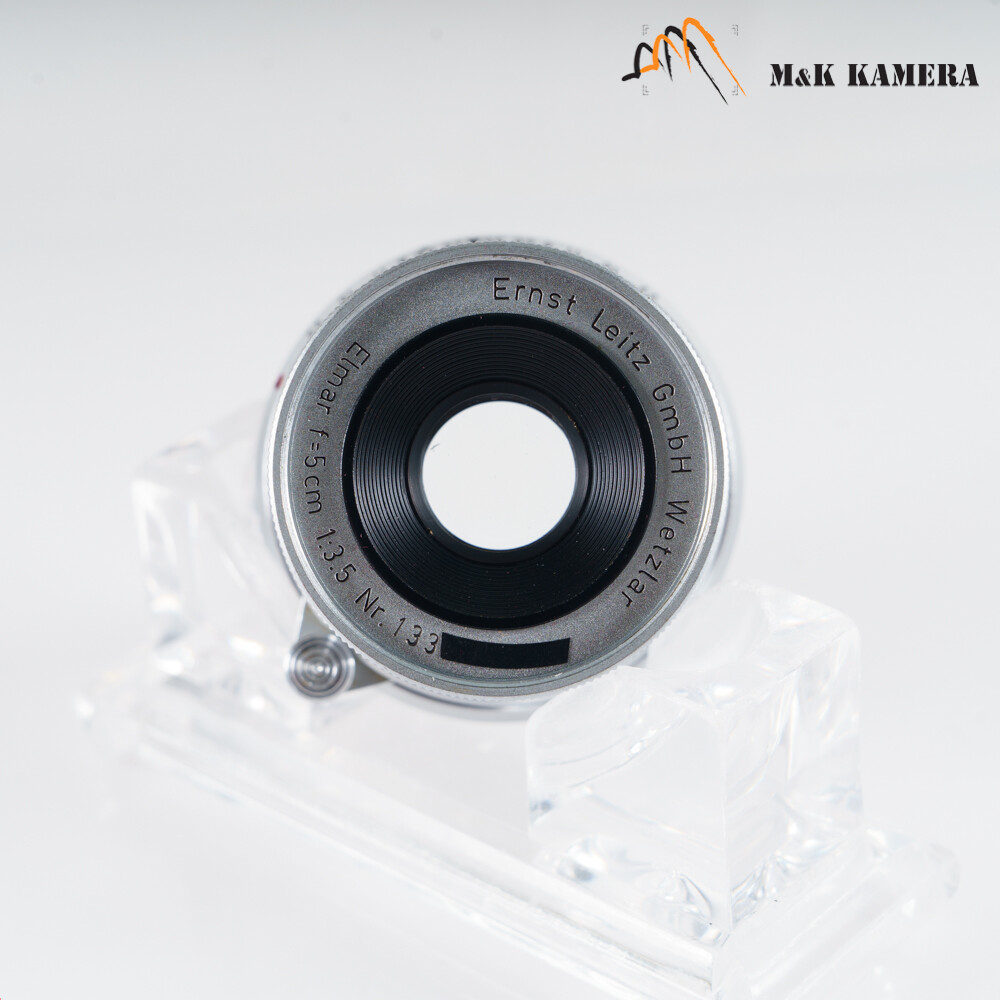 Leica Leitz Elmar（エルマー）50mmF3.5 LEITZ Leica Elmar M 50mm/F3.5 E39 Silver Lens Yr.1956 Germany