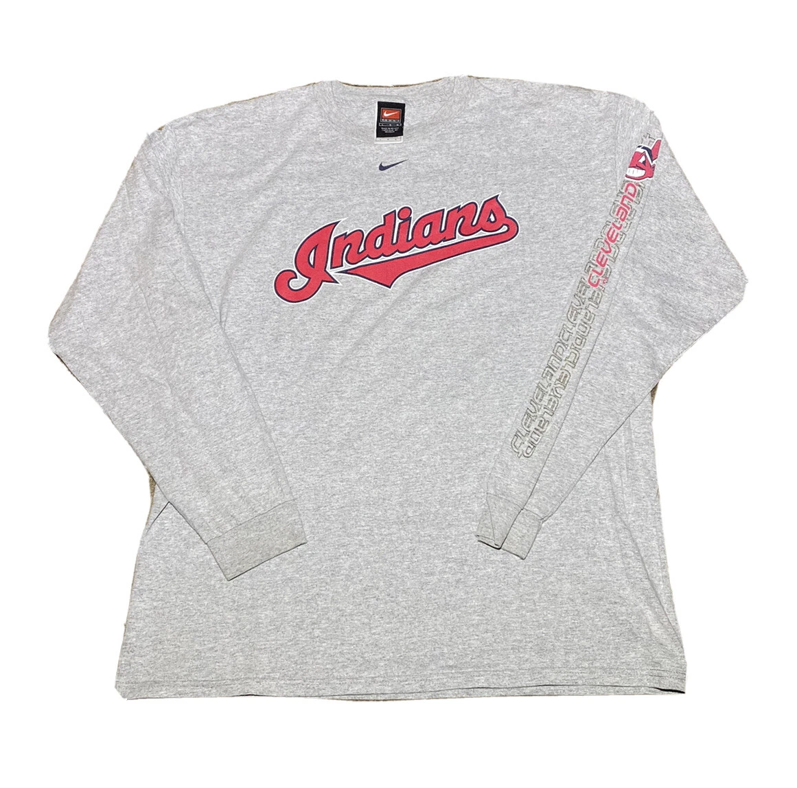 cleveland indians long sleeve shirt