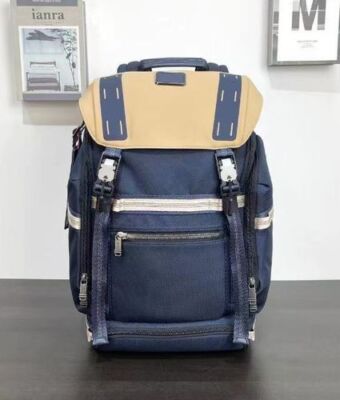 TUMI「エクスペディション」バックパック ネイビーブルー232719 TUMI Alpha Bravo New Expedition Flap Backpack Navy Khaki