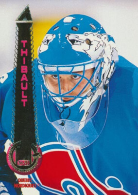 1994-95 Pinnacle #205 JOCELYN THIBAULT - Quebec Nordiques