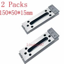 2Pcs Wire EDM Machine Fixture Board Jig CNC Tool For Clamp and Level 150x50x15mm