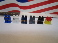 LEGO MINIFIGURE BODY PARTS 6 MIXED COLOR PRINTED TORSO'S LOT 1 