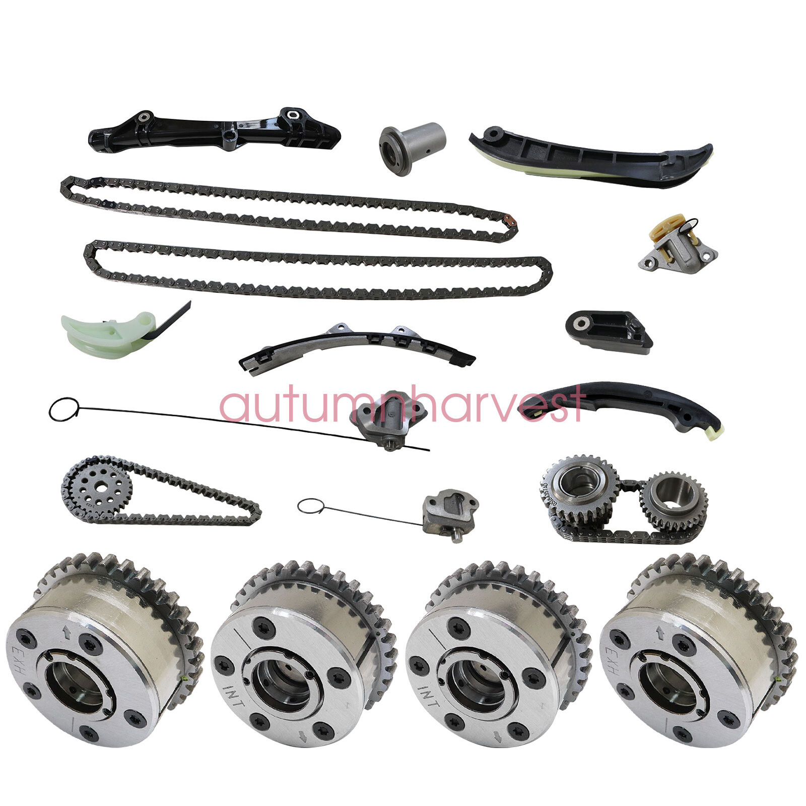Timing Chain Kit Camshaft Sprocket Fit Maserati Quattrop Ghibli S Levante S 3.0L