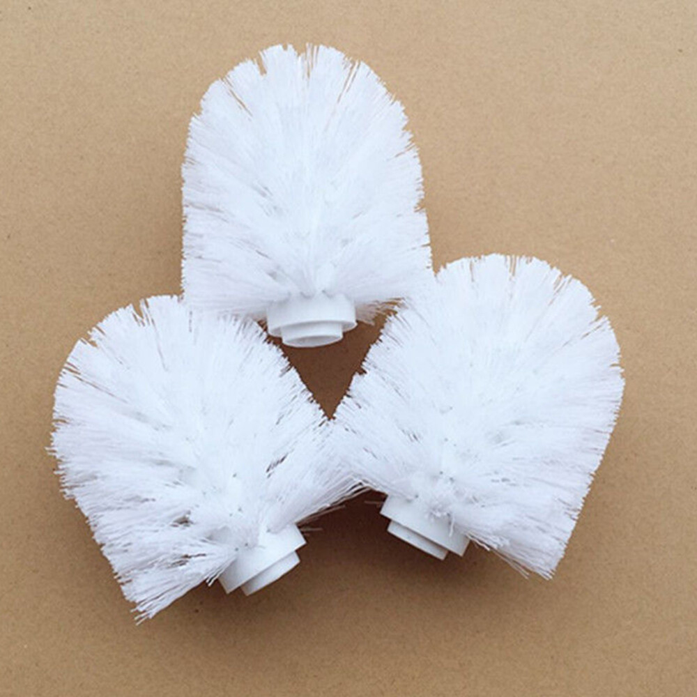6 Pcs Hygienic Toilet Brush Toilet Bowl Brush Head Toilet Brush
