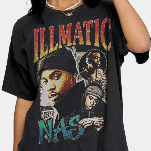 Vintage NAS ILLMATIC Shirt Yesno01 | eBay