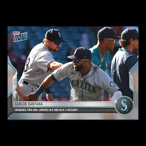 2022 Topps Now 924 Carlos Santana