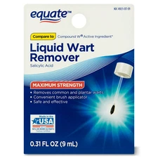 Equate Liquid Wart Remover, Maximum Strength 0.31 oz Free US Shipping avaialble.