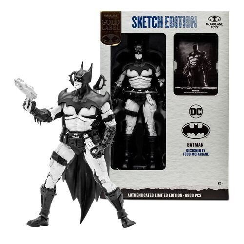 Mcfarlane DC Multiverse Batman by Todd Sketch Edition Gold Label 7