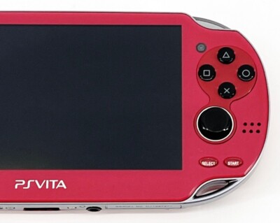 SONY PCH-1000 PlayStation Vita w/ Adaputer Box Red Good GP