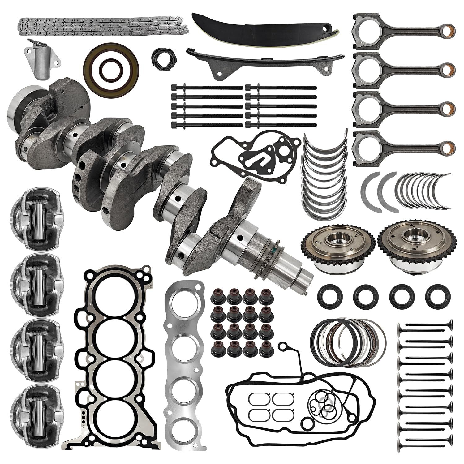 G4NC 2.0L Engine Rebuild Kit for 2014-19 Hyundai Elantra GT Kia Soul L4