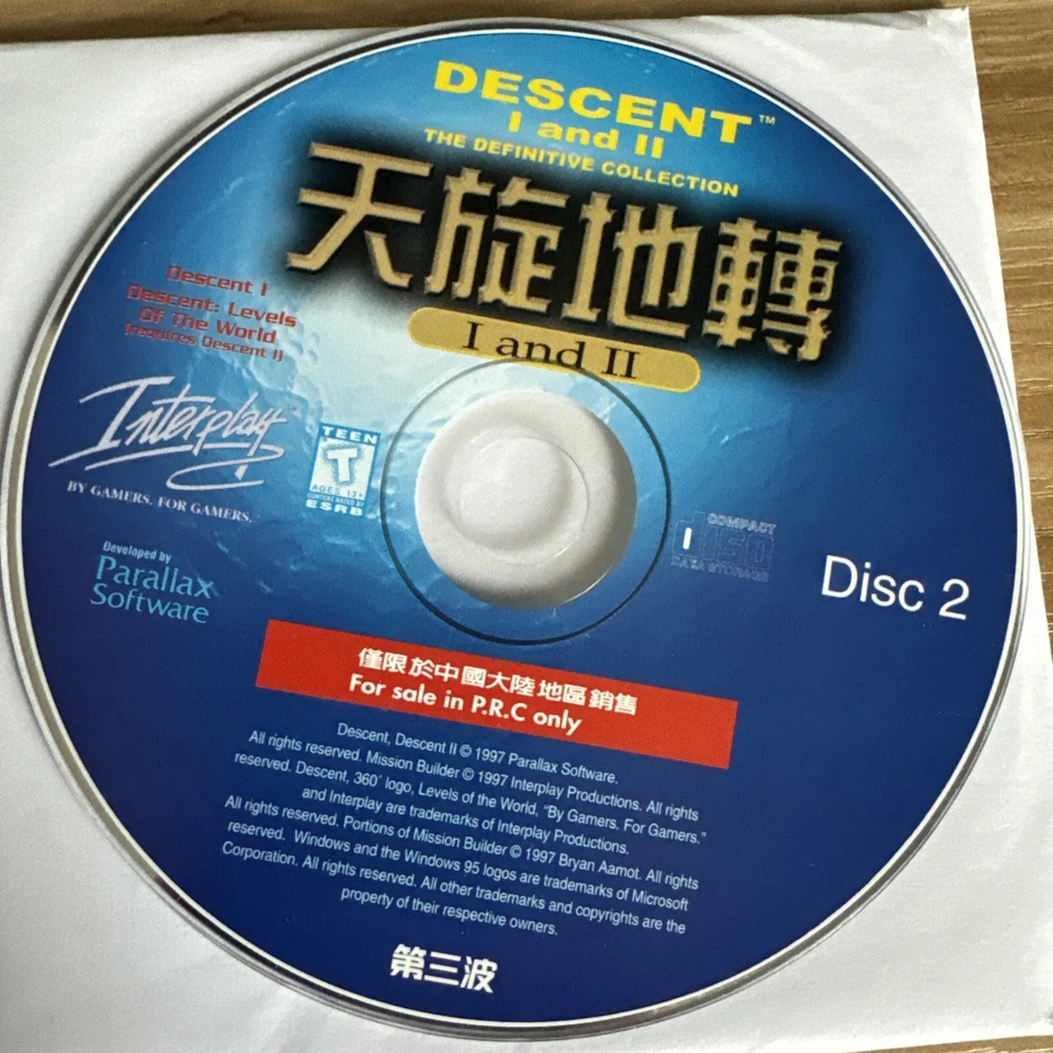 RARE Descent 1 and 2 The Definitive Collection Mission Builder II - P.R.C Distro - Image 3 of 4
