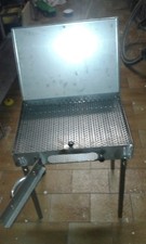  barbecue a carbonella in acciaio inox da pic -nic