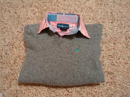 Little Kids Ralph Lauren Polo Button Up And Sweater Lot  Size 5 - Picture 19 of 19