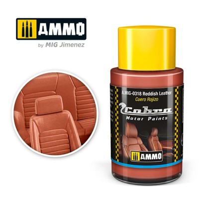 Farbe Cobra Motor Dunkelbraun Rötlich - 30ml - Ammo- Mig-0318