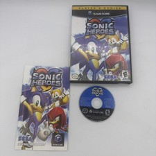 Sonic Heroes Player's Choice Nintendo GameCube 2004 Complete Tested SEGA