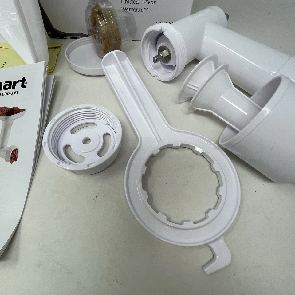 Accesorio mezclador de pie para picadora de carne Cusinart blanco MG-50 NUEVO Foto 4 de 4